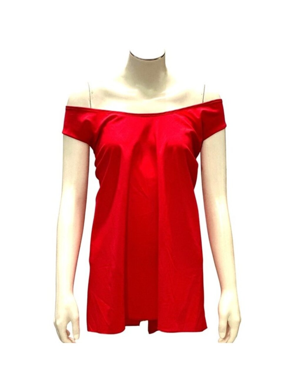 Perfectform 3X Red Sleeveless Tunic Top Flowy Fit City Casual Style